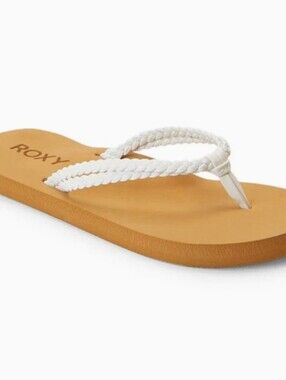 Roxy Costas 2 Braided Sandal- White